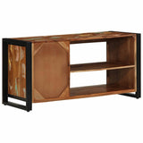 Shoe Bench Multicolour 100 x 40 x 50 cm Solid Reclaim wood 4013602