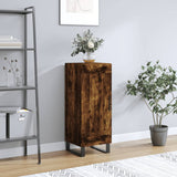 Sideboard Smoked Oak 34.5x34x90 cm Engineered Wood 830473