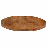 Table Top 60x2,5 cm Round Solid Wood Mango 370074