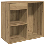 Cosmetic Cabinet Artisan Oak 80x40x75 cm Engineered Wood 857030