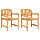 5 Piece Garden Dining Set Solid Wood Teak 3157945