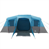 Family Tent Tunnel 16-Person Blue Waterproof 94708