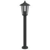 Outdoor Floor Lamp Black 80 cm Stainless Steel 4006385