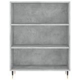 Highboard Concrete Grey 69.5x32.5x180 cm Engineered Wood 3189553