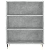 Highboard Concrete Grey 69.5x32.5x180 cm Engineered Wood 3189553