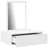 Dressing Table White 60 x 40 x 70 cm Engineered Wood 865190