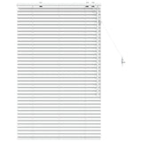 Venetian Blind White 90 x 130 cm 35 mm Solid Paulownia Wood 42015389