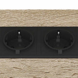 Bedside Cabinet 2 pcs Sonoma Oak 38 x 30 x 48 cm 859583