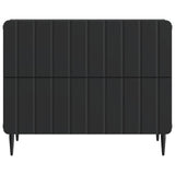 Bedside Cabinet Black 62 x 34.5 x 49.5 cm Engineered Wood 894316
