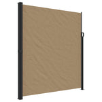 ZNTS Retractable Side Awning Taupe 220x600 cm 4004574