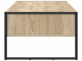 Coffee Table Sonoma 100 x 46 x 40 cm Engineered Wood 886445
