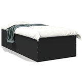 Bed Frame without Mattress Black 90x200 cm 3280966