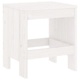 Garden Stools 2 pcs White 40x36x45 cm Solid Wood Pine 825339