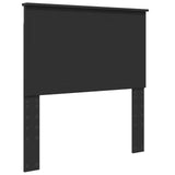Bed Frame with Drawer Black 90 x 200 cm Engineer Wood 3411153