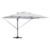 Umbrella Sand 351 x 250 x 253 cm Polyester and Aluminium 42003359