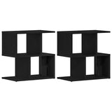 Bedside Cabinet 2 pcs Black Oak 50 x 30 x 51,5 cm 862620