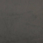 ZNTS Bed Frame without Mattress Dark Grey 90x190 cm Single Single Velvet 349879