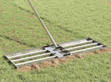 Garden Rake Replacement Head Silver Stainless Steel 42011362