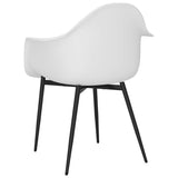 Dining Chairs 6 pcs White PP 3082356