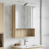 Bathroom Mirror Cabinet with Shelf Sonoma Oak 50 x 14.5 x 70 cm 889209