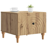 Coffee Table Artisan Oak 49 x 50 x 40 cm Engineered Wood 894284