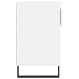 Shoe Cabinet High Gloss White 70x36x60 cm Engineered Wood 831446