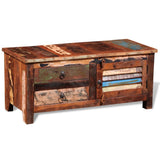 Reclaimed TV Hi-Fi Cabinet Side Cabinet Solid Wood 241629