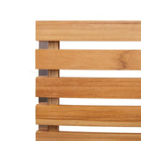 Garden Chair 8 pcs Solid Teak Wood and Stainless Steel 3334850