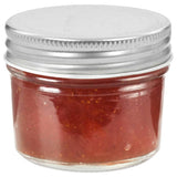 Glass Jam Jars with Silver Lids 24 pcs 110 ml 50792