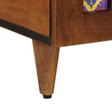 Coffee Table Brown 100 x 54 x 40 cm Solid Mango Wood 4018236