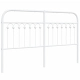 Metal Replace Headboard White 150 cm 376683