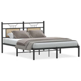 Bed Frame without Mattress Sonoma Oak 150x200 cm King Size Engineered Wood 4106794