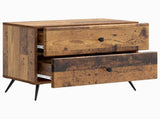 Bedside Cabinet Old Wood 62 x 34.5 x 47.5 cm Engineered Wood 895473