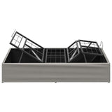 Electric Adjustable Bed Frame Light Grey 200 x 80 x 33.5 cm 42037282