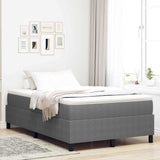 Platform Bed Frame Light Grey 120 x 200 cm Fabric 3337402