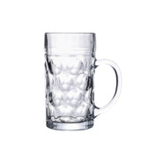 Beer Mugs with Handle Glass 6 pcs 1000 ml 4005747