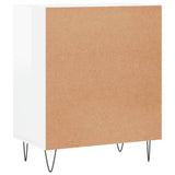 Sideboard High Gloss White 57x35x70 cm Engineered Wood 827134