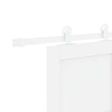 Sliding Door ORKDAL White 83 x 211 cm Solid Pine Wood 3333423