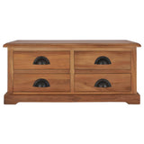 Coffee Table 68x68x30 cm Solid Teak Wood 286274