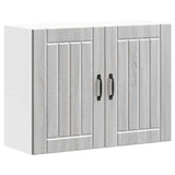 Kitchen Wall Cabinet Lucca Grey Sonoma Engineered Wood 853833