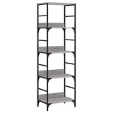 Bookshelf Grey Sonoma 50x33x153 cm Engineered Wood 835277