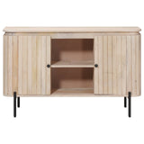 Sideboard 105 x 30 x 65 cm Solid Mango Wood and Engineered Wood 42020112