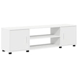 TV Cabinet Set Wall-mounted 4 pcs White Engineered wood 3397896