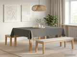 Table Cloth 5 pcs Rectangular Light Grey 110 x 140 cm 42040304