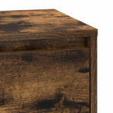 Bedside Cabinet Smoked Oak 39 x 34.5 x 65 cm Engineered wood 869630