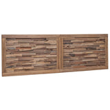 Bed Headboard Natural Solid Teak Wood 42024550