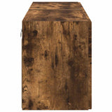 TV Wall Cabinet Wall-mounted 2 pcs Smoked Oak 59.5 x 31 x 40 cm 892340