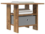 Bedside Table 2 pcs Old Wood 41 x 40 x 45 cm Engineered Wood 8000433