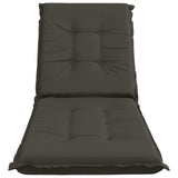 Sunlounger Cushion GEMERT 100% Polyester Anthracite 947349
