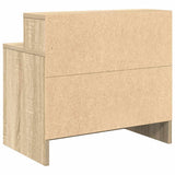 Bedside Cabinets with Drawer 2 pcs Sonoma Oak 51x31x47 cm 858673